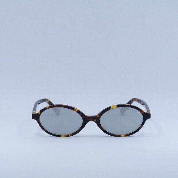 ?️ New Miu Miu MU04ZS VAU07F Sunglasses - Honey Havana Frame, Light Grey Lenses main image 10